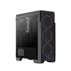 Aerocool NightHawk Duo ARGB 2 x 20cm 1 x 12cm Fan